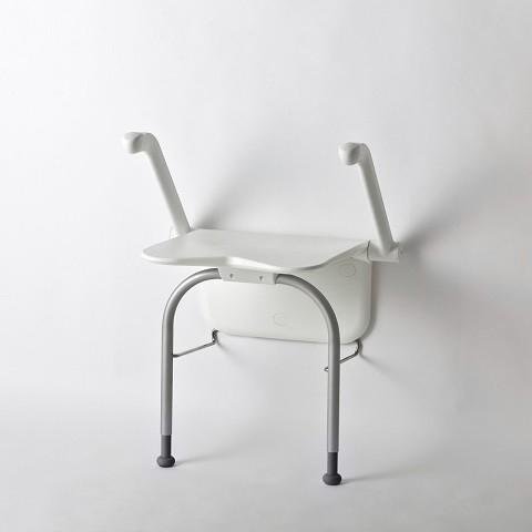 Sklopná sedačka ETAC RELAX s područkami—Bez podpůrných nohou