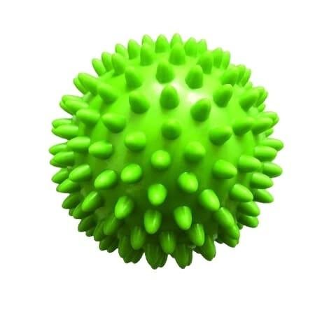 Masážní míček Qmed—Zelený, průměr 7 cm