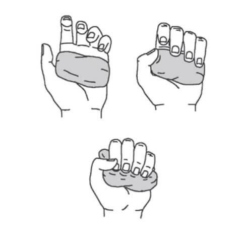 Terapeutická hmota Qmed—žlutá - tuhost měkká