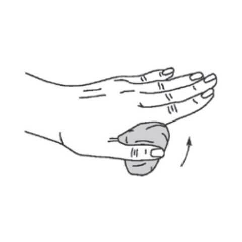 Terapeutická hmota Qmed—červená - tuhost střední