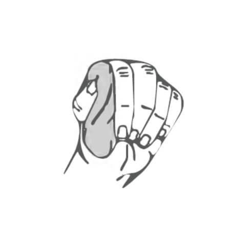 Terapeutická hmota Qmed—modrá - tuhost silná