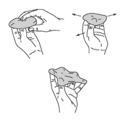 Terapeutická hmota Qmed—modrá - tuhost silná