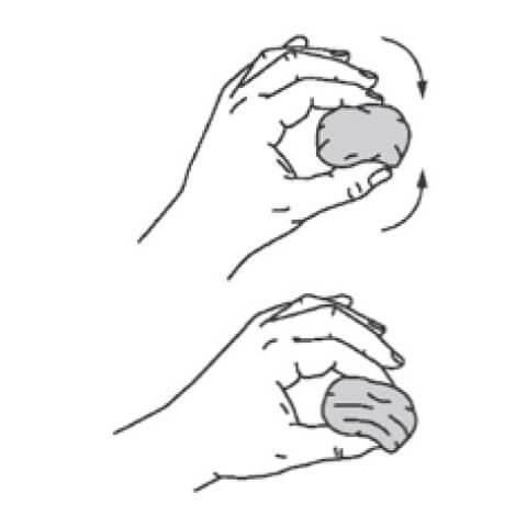 Terapeutická hmota Qmed—modrá - tuhost silná