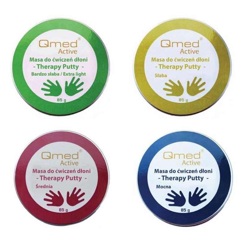 Terapeutická hmota Qmed—modrá - tuhost silná