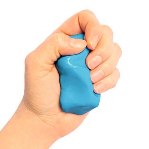 Terapeutická hmota Qmed—modrá - tuhost silná