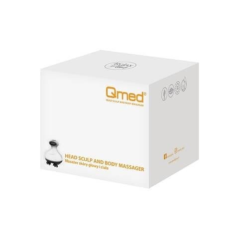 Masážní přístroj na pokožku hlavy a těla Qmed