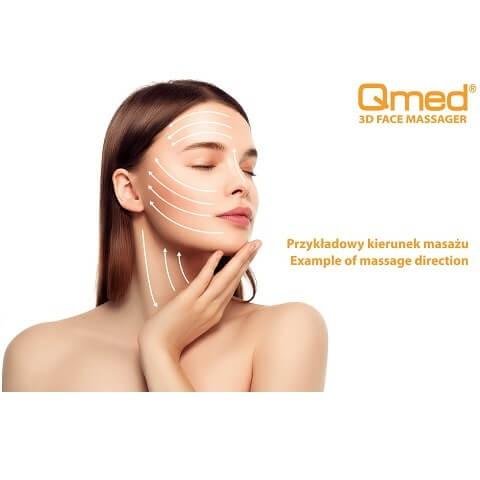Masážní přístroj na obličej 3D Qmed