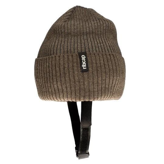 Ochranná přilba Ribcap Iggy—Velikost L, hnědá barva