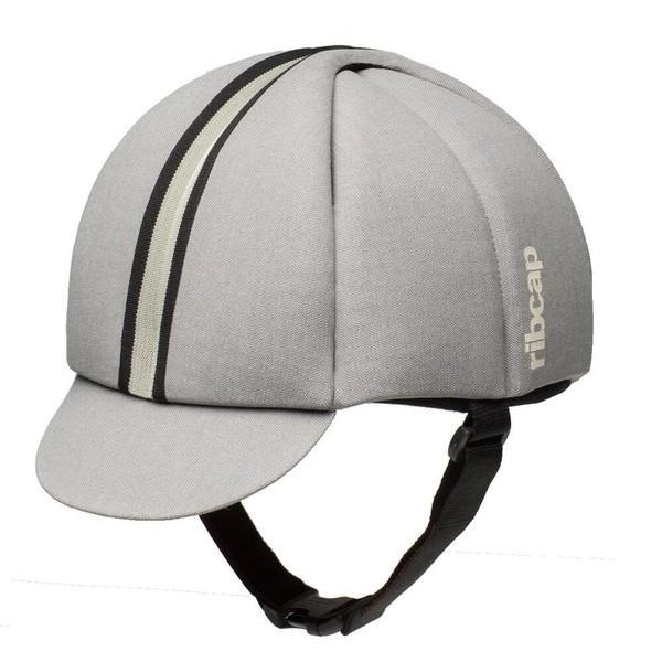 Ochranná přilba Ribcap Hardy—Velikost L, barva platinová