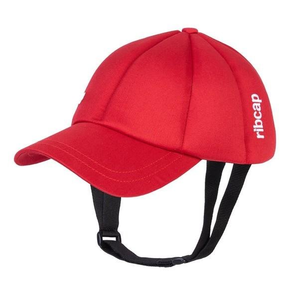 Ochranná přilba Ribcap Baseball Cap—Velikost L-XL, barva červená