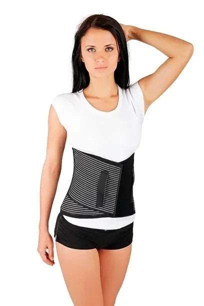 Panop bederní pás s výztuhami PAN 3.04 - XXXL—Bederní pás pro fixaci bederní páteře vysoký s kříženým tahem