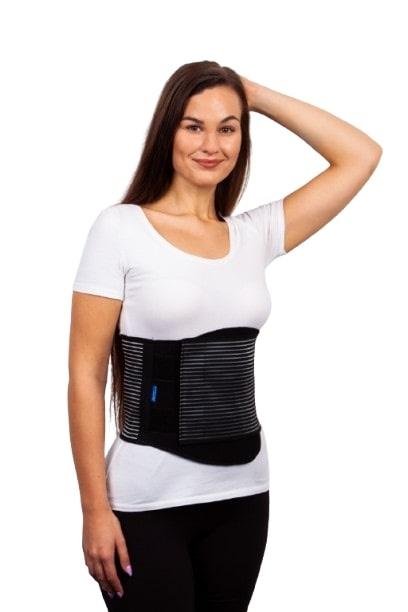 Panop břišní pás PAN 3.07 nízký - L—Elastický břišní pás nízký s výškou pásu 28 cm