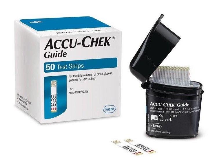 Proužky diagnostické ACCU-CHEK Guide—50 Ks