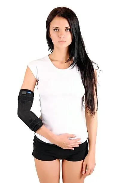 Panop ortéza lokte s klouby PAN 4.01 - XXL—Elastická ortéza lokte s jednoosými klouby