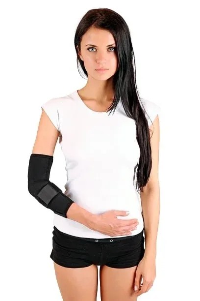 Panop bandáž lokte s epipáskou PAN 4.04 - XXL—Elastický loketní návlek pro doléčení po úrazech