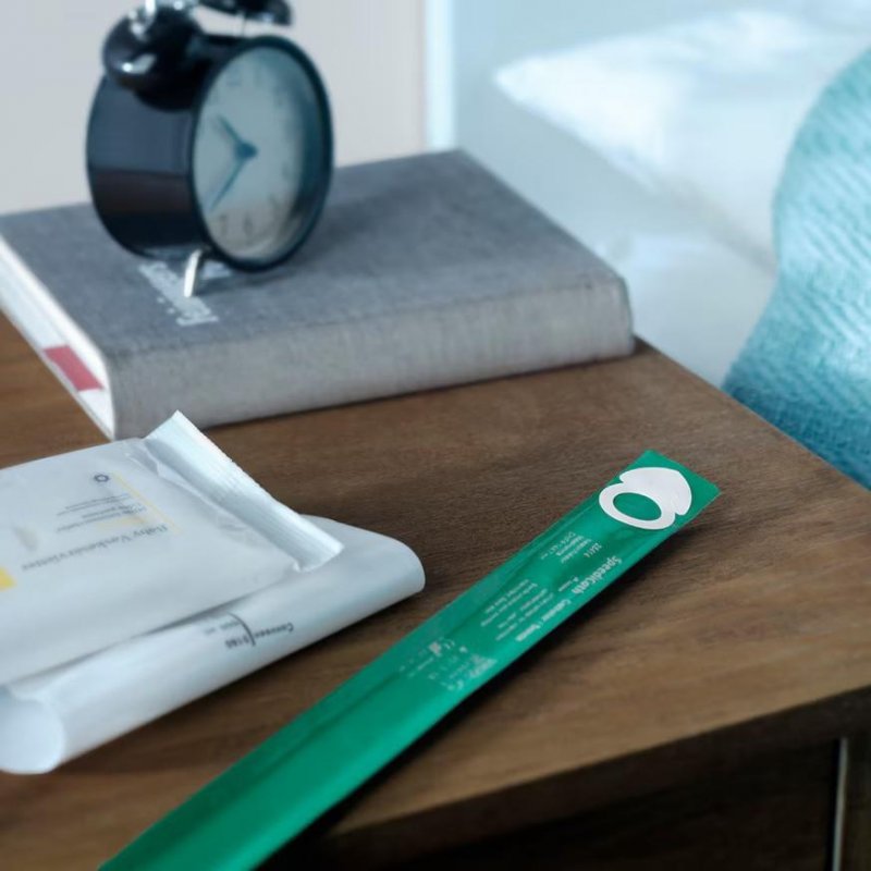 SpeediCath Tiemann jednorázový katetr - mužský—10 CH