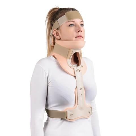 Příslušenství zajišťující fixaci hlavy HALO—Ke krčnímu límci COLLAR STARK