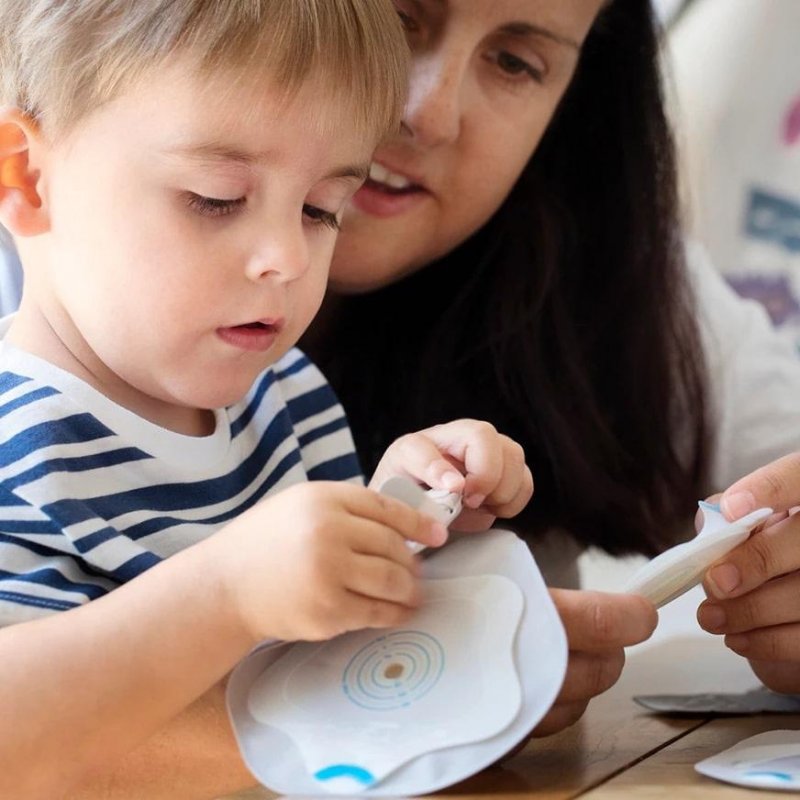 SenSura Mio Kids 2D podložka 5 ks—Pro děti od 6 měsíců do 4 let, otvor 0-35 mm, kroužek 35 mm