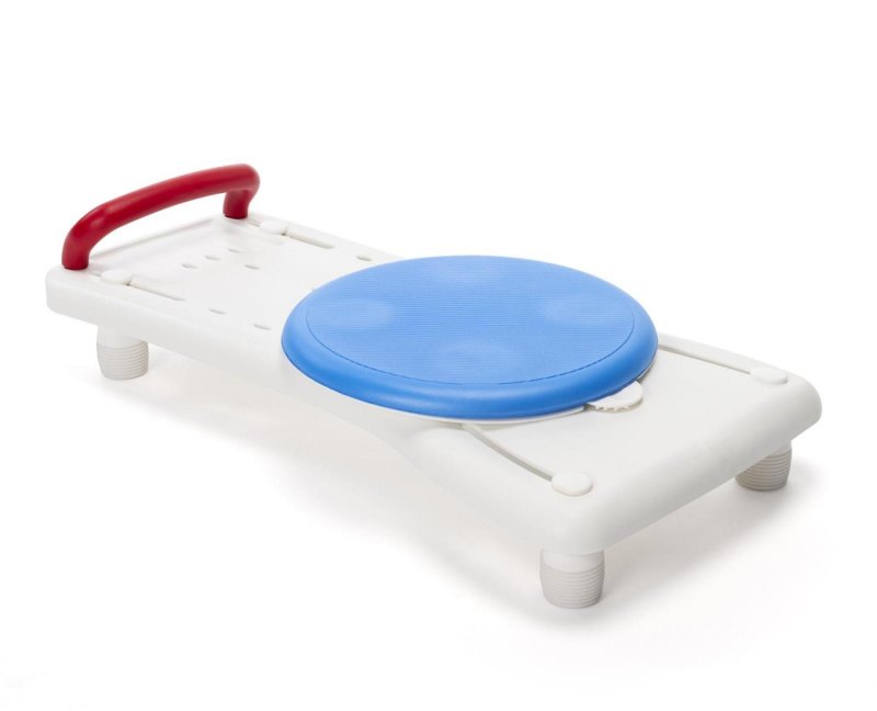 Sedačka na vanu VERA—Posuvná deska s 360° rotačním diskem