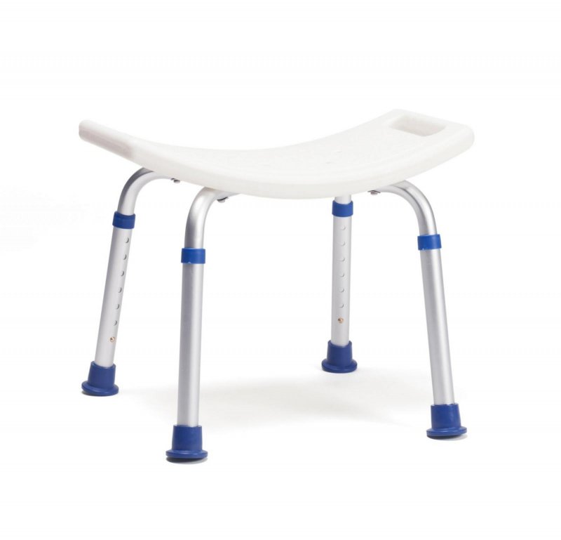 Sedačka do sprchy JILL—Barva bílá