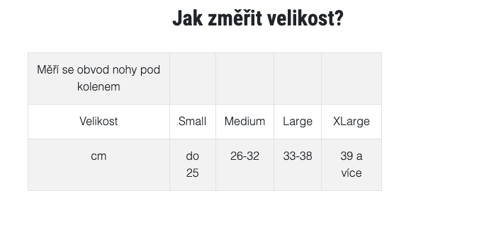 Infrapatelární páska Surround Patella Strap—Velikost XL