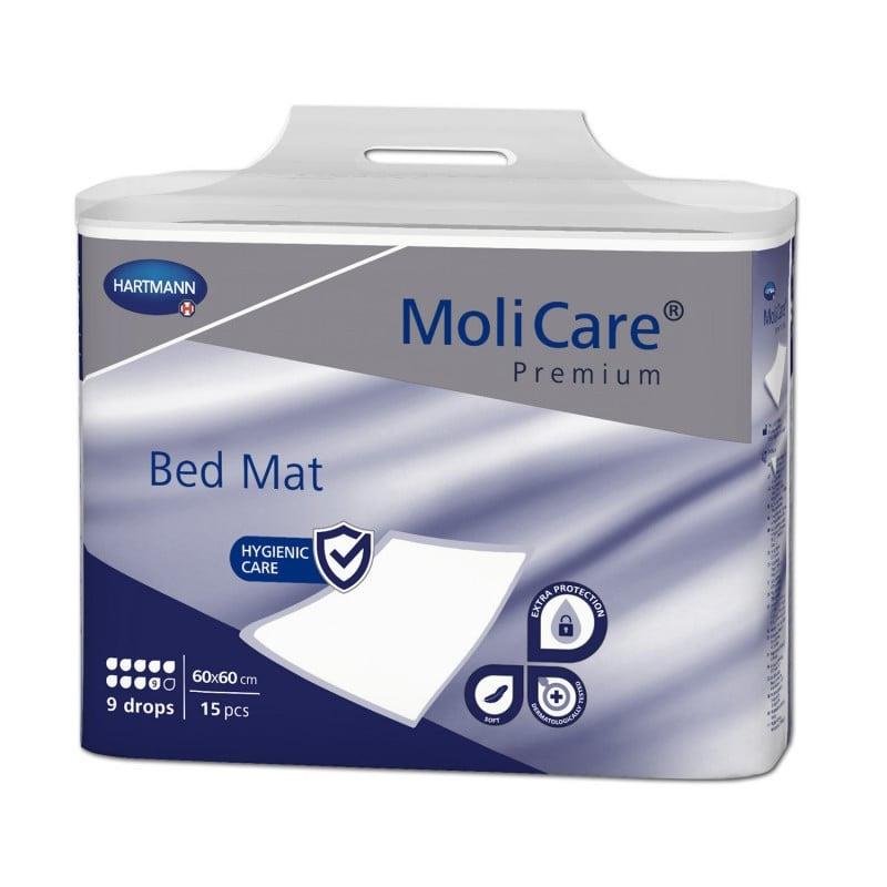 MoliCare Bed Mat 9 kapek 60x60cm—Podložka absorpční 15 ks