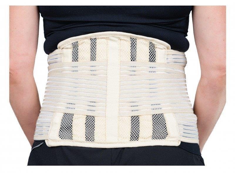 Ortéza bederní s kovovými výztuhami AT92068—Velikost L
