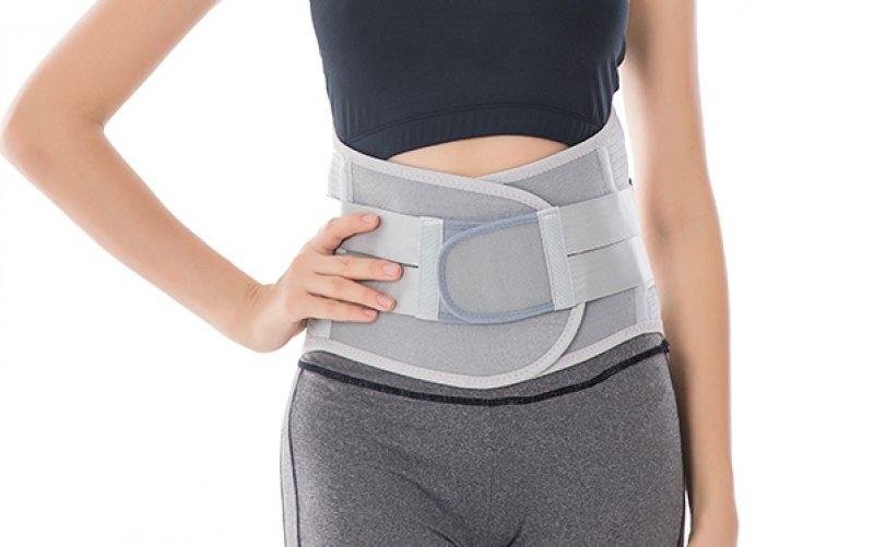 Ortéza bederní s kovovými výztuhami AT53057—Velikost XL