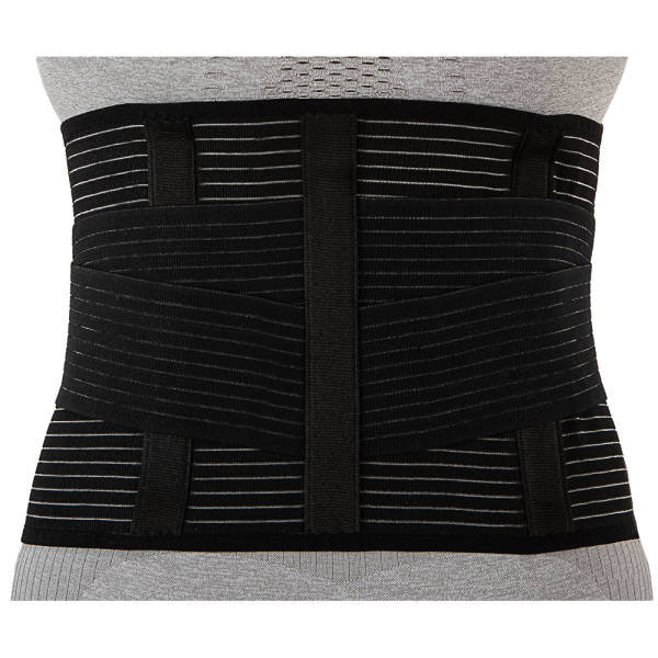 Bederní pás s výztuhami LS SUPPORT Qmed—Velikost M