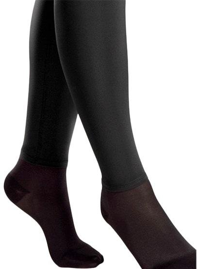 Kompresní legíny + kompresní podkolenky Anabelle—Velikost M, barva černá