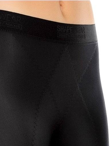 Stahovací kalhotky MAXIS Lifting Briefs
 with legs—Velikost XXL, barva černá