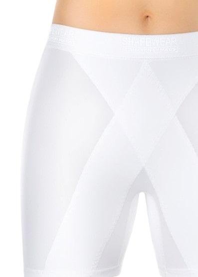 Stahovací kalhotky MAXIS Lifting Briefs
 with legs—Velikost L, barva bílá
