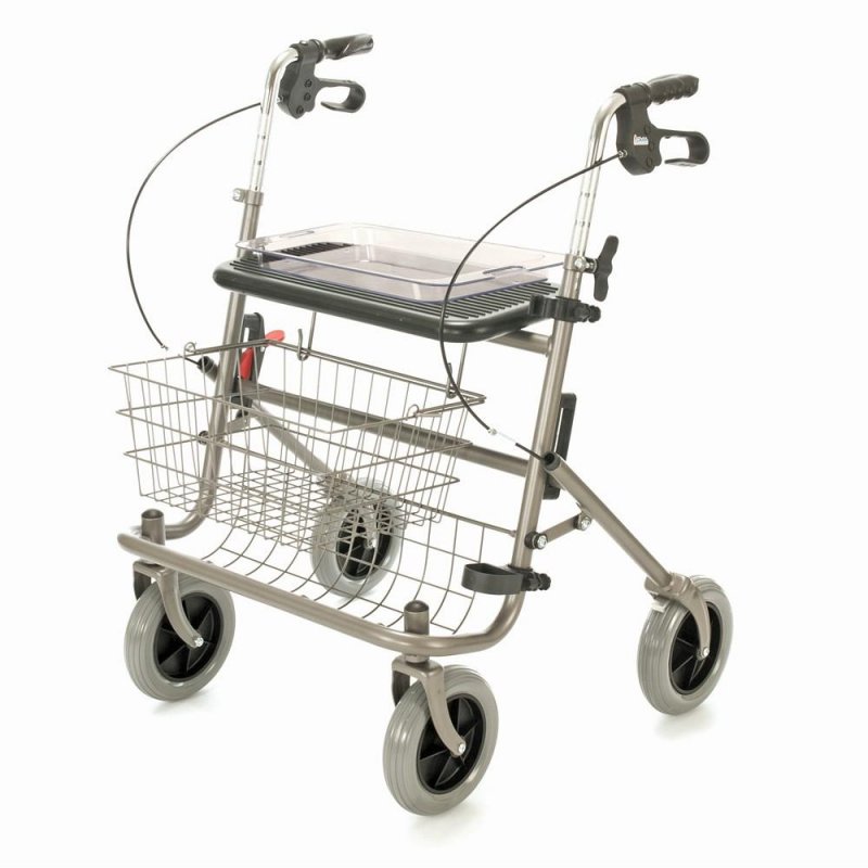 Čtyřkolové chodítko 100 WHD - zesílené—Barva champagne