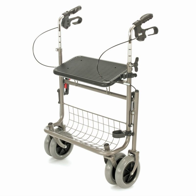 Čtyřkolové chodítko 100 WHD - zesílené—Barva champagne