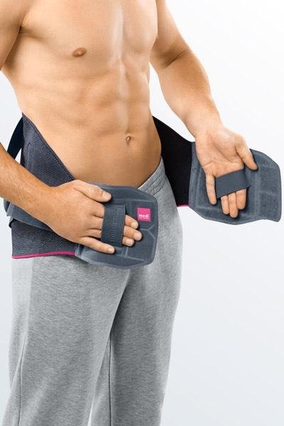 Bederní pás Lumbamed disc—Velikost 6, střih rovný