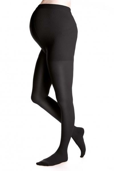 Punčochové kalhoty MAXIS BRILLANT II.KT—Těhotenské, velikost 4, barva černá, délka krátká, se špicí