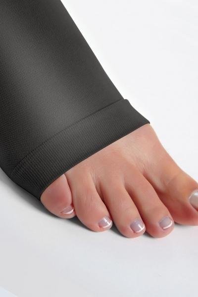 Lýtkové punčochy MAXIS BRILLANT (II.KT)—Velikost 8, barva černá, délka krátká, bez špice