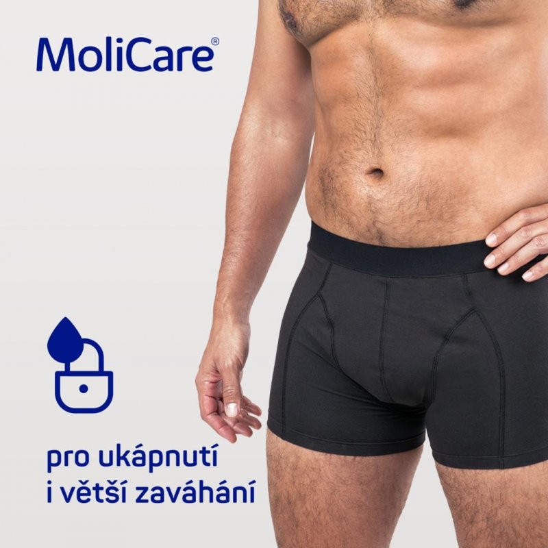 MoliCare MEN absorpční spodní prádlo M 1ks—+ vložky X-Change 5 ks?