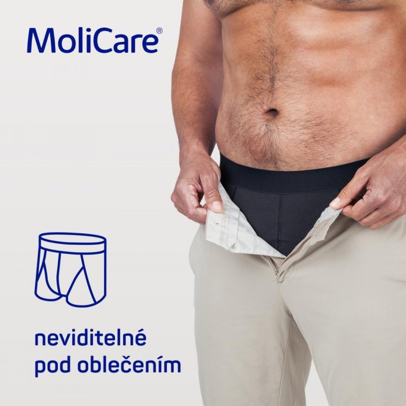 MoliCare MEN absorpční spodní prádlo M 1ks—+ vložky X-Change 5 ks?