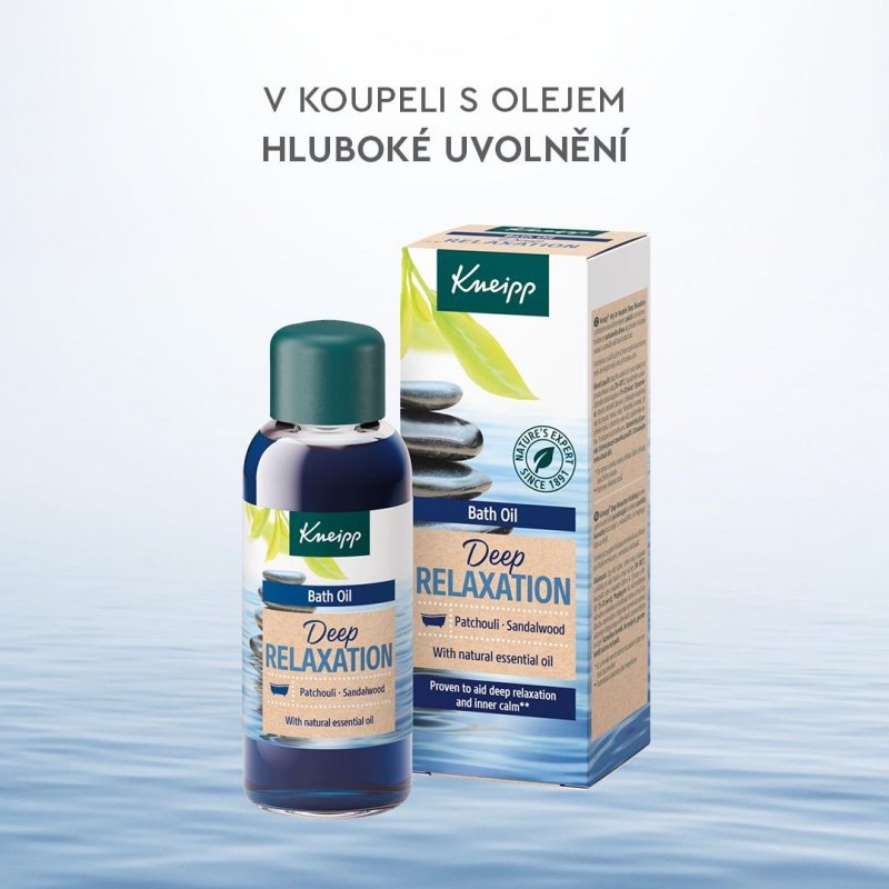 Kneipp olej do koupele Hluboké uvolnění—100ml