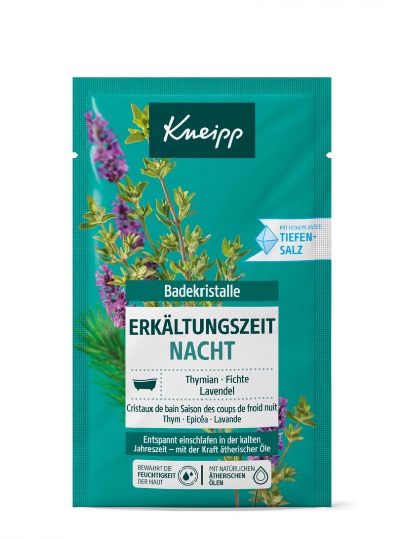 Kneipp sůl do koupele Erkaltungzeit Nacht—60 g