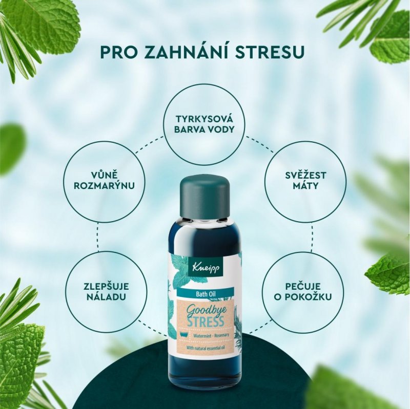 Kneipp olej do koupele Goodbye Stress—100ml