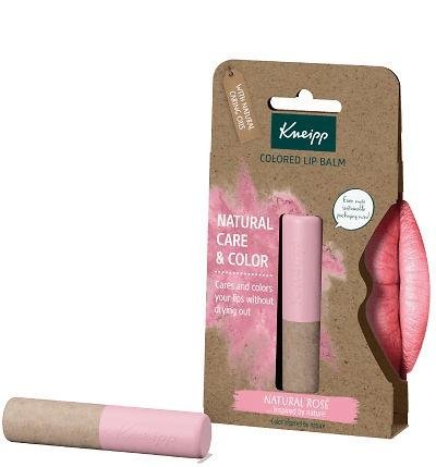 Kneipp barevný balzám na rty Natural Rosé—1ks