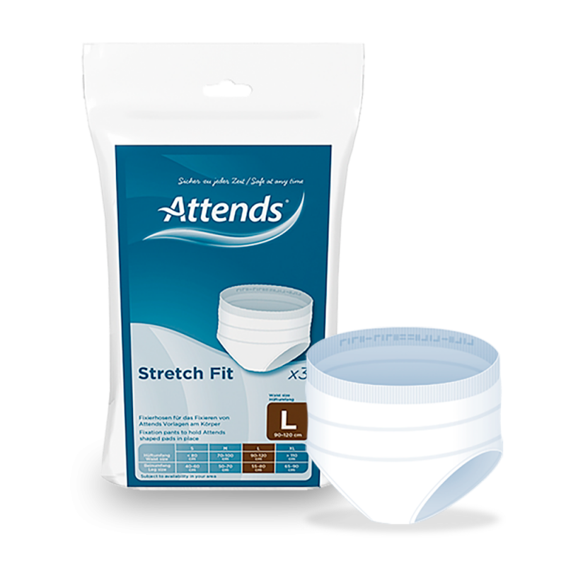 Attends Stretch Fit Pants L—Kalhotky fixační bez nohaviček 1 ks