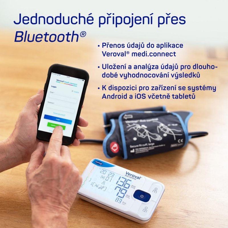 HARTMANN Veroval duo control connect pažní tlakomě—Pažní tlakoměr, Dárkové balení