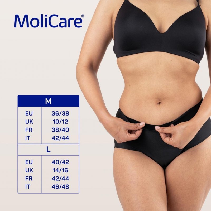 MoliCare lady absorpční spodní prádlo L 1 ks—+ vložky X-Change 5 ks
