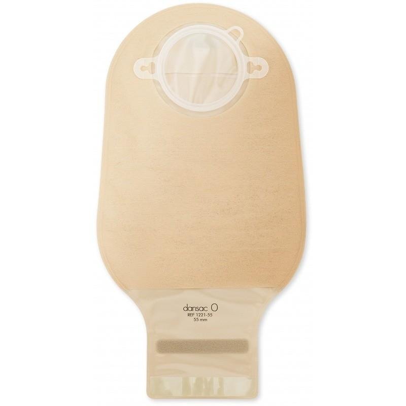Dansac Nova 2 Fold Up 10 ks—Střední, výpustný, béžový, kroužek 43 mm