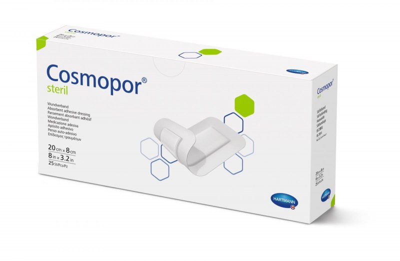 Cosmopor Steril 20 x 8 cm—25ks