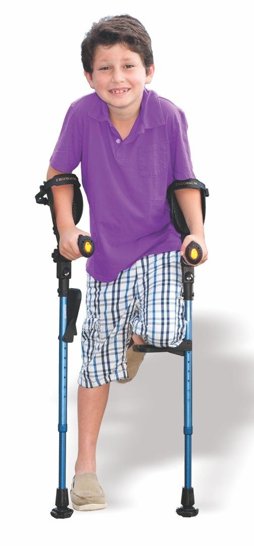 Ergonomická berle Ergobaum Junior—Barva ružová