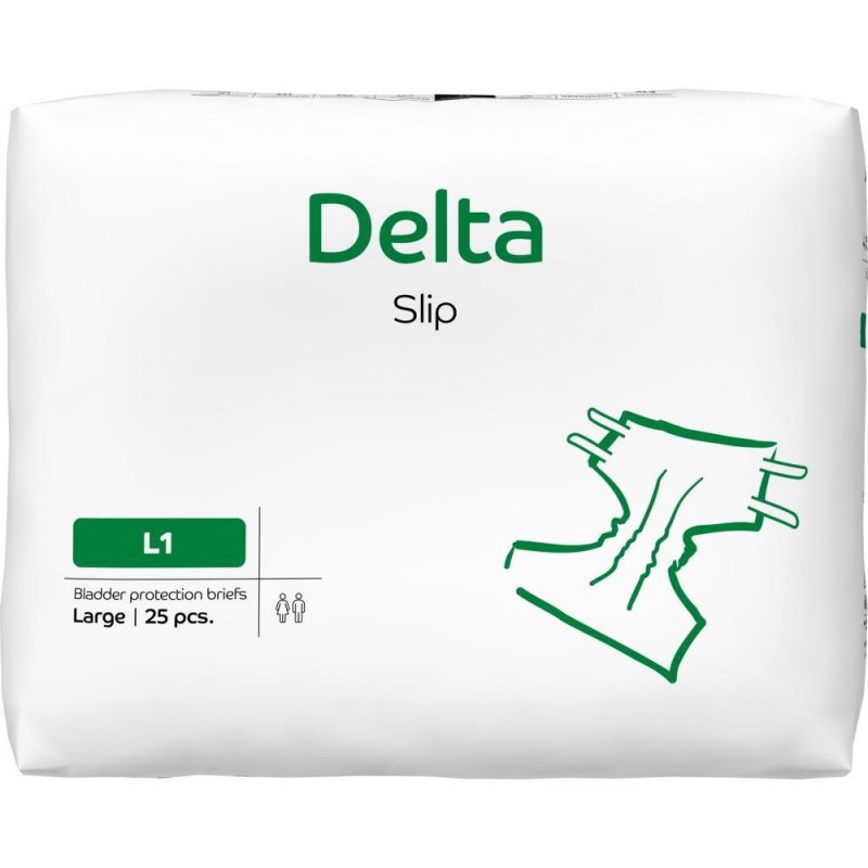 Abena Delta slip L1—Kalhotky plenkové absorpční 25 ks